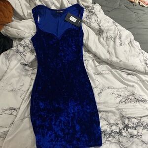 NWT velvet fashionova dress